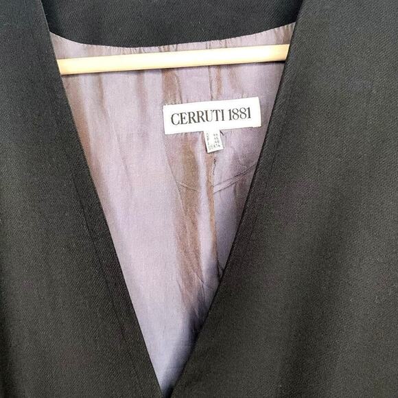 Cerruti 1881Black Blazer Women's size 44 - Picture 2 of 4